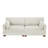 Bentura Upholstered Beige Corduroy Modular Sofa with Pillow Back and Solid Wood Legs-410654932