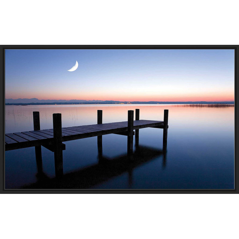 L'heure magique par Danita Delimont - photographie, H 21,5 po x l 33,5 po x P 2 po, Cadre flottant noir