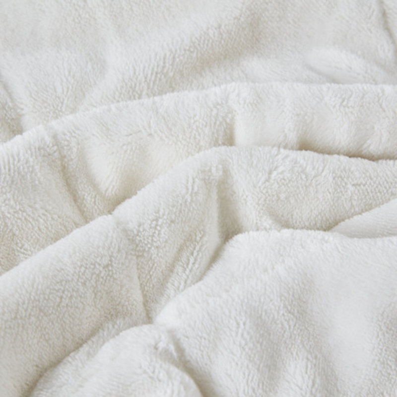 Couverture douce et confortable, Double / double, Ivoire ivoire