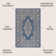 Galon Filigree Blue/Beige Indoor/Outdoor Rug