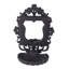 Porte-savon en fonte avec miroir