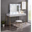Miroir de commode lumineux