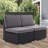 Brodyn Wicker Outdoor Armless Lounge Chair-950920934
