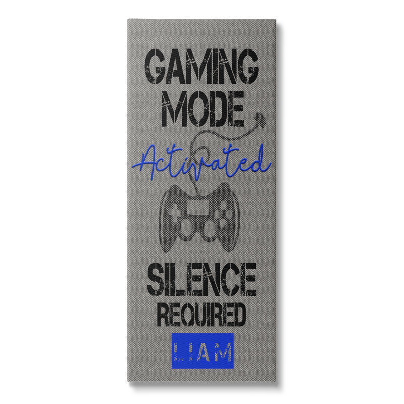 Mode de jeu activé cmw-120, H 24 po x l 10 po, Toile tendue, Oui