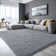 Solid Colour Shag Area Rug