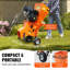 Wood Chipper Shredder Mulcher HeavyDuty Gas Powered 17 cm 420cc 8.6kW