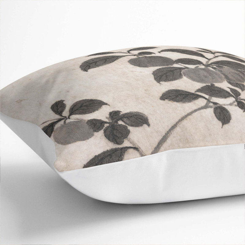 Square Throw Cushion, White, 40cm H x 40cm W x 15cm D