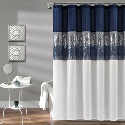 Pruneda Polyester Shower Curtain