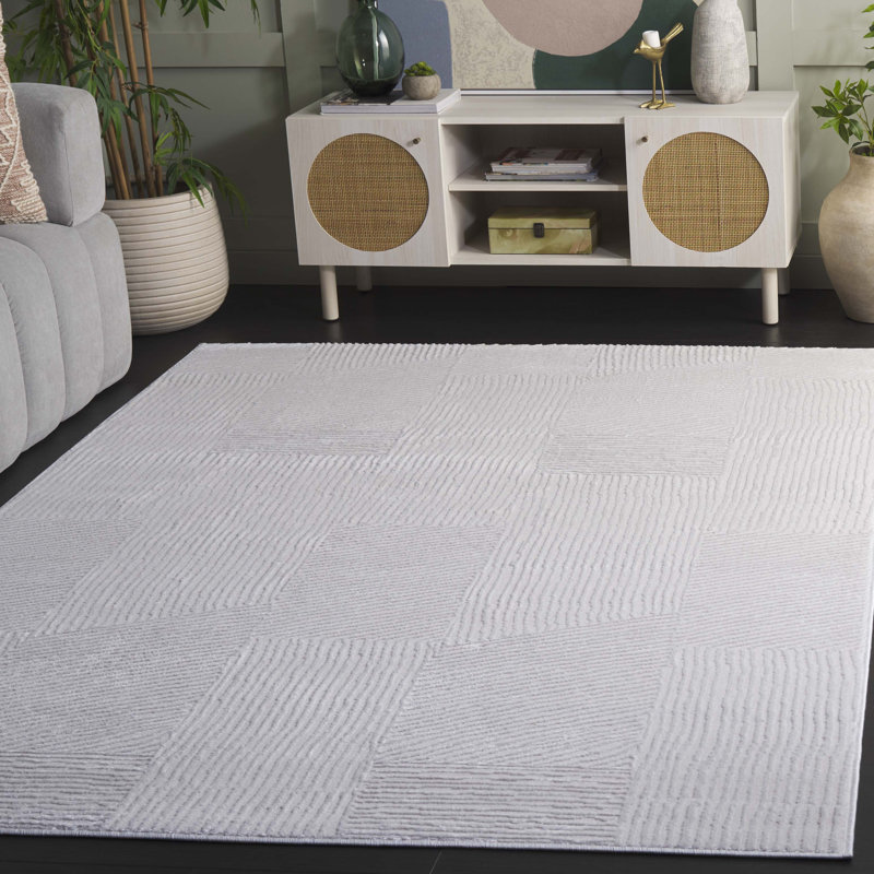 Tapis ivoire Saylor 119, Rectangle 5 pi 5 po x 7 pi 7 po