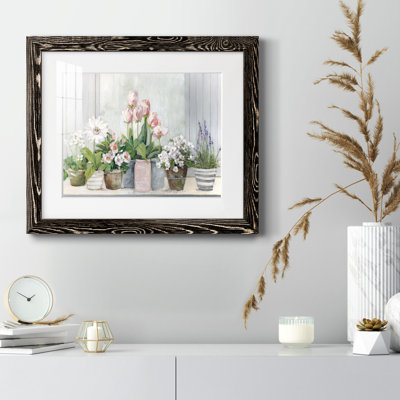 Cottage cultivé - Peinture encadrée