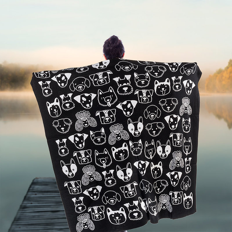 Grubbs Plain Weave / Muslin Throw Blanket