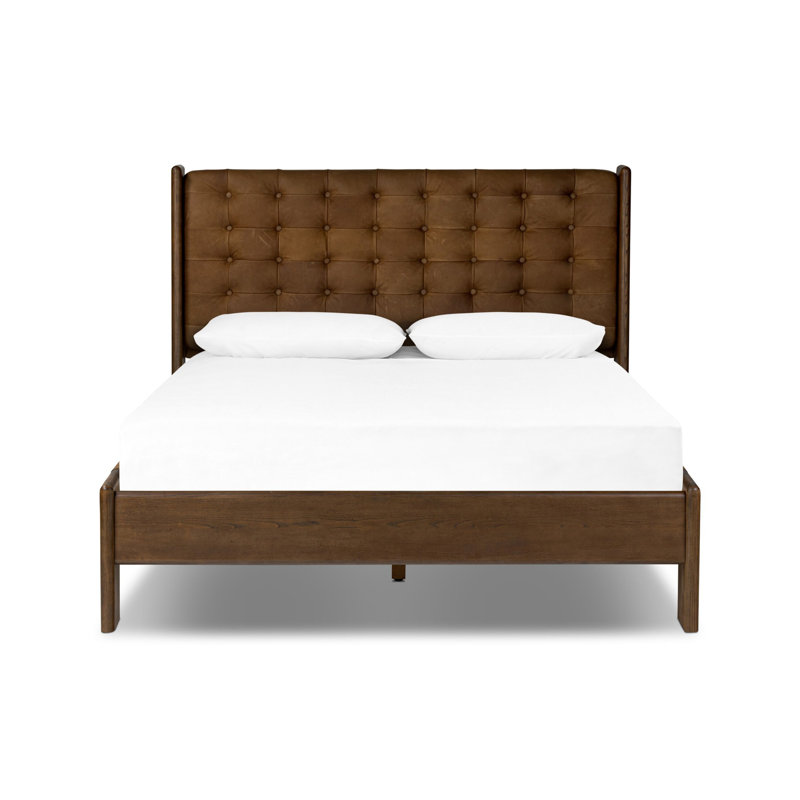 Halston Upholstered Bed, Queen, Heirloom Sienna