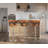 Betuel Swivel Upholstered Adjustable Height Counter Stool with Metal Frame-81514670