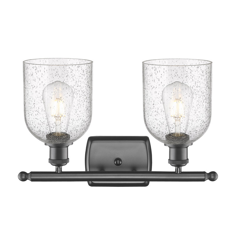 Allysson 2 - Light Dimmable Vanity Light, Seedy, Oil Rubbed Bronze