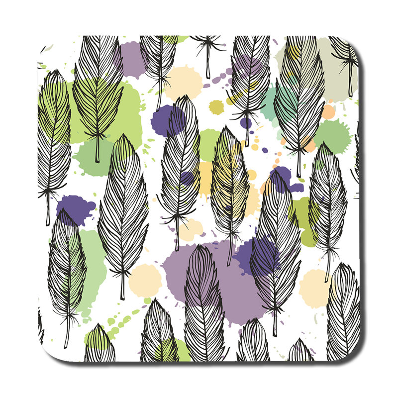 Square 6 Piece Coaster Set
