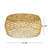 Freitas 27.5'' W Aluminum Round Coffee Table with Gold Top