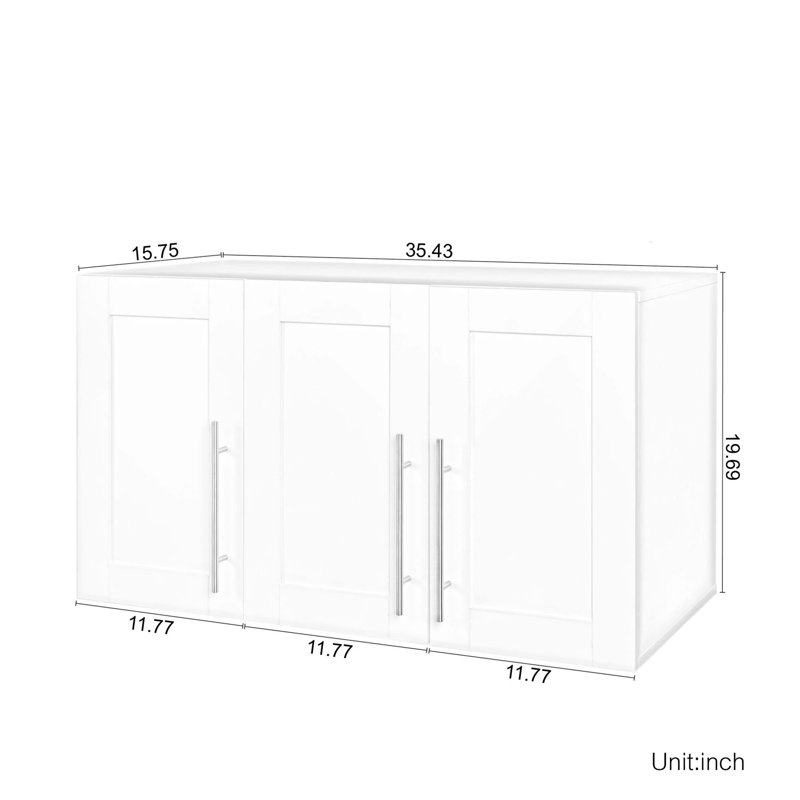 Stackable Wall Mounted Storage Cabinet