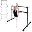 Barre de ballet noire de 4 pi avec plage réglable de 6,7 à 46 pouces pour la pratique de la danse-126724524