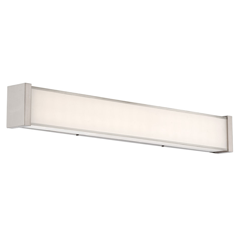 Svelte 1 - Light LED Bath Bar, 3500K, Brushed Nickel
