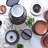 6-Piece Hard Shell Dinnerware Storage Set