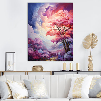 Mystic Forest Sunlight sur impression sur toile
