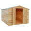 8 ft. W x 10 ft. D Garden Value Overlap Shed