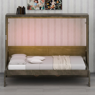 Lit escamotable escamotable escamotable avec motif caché