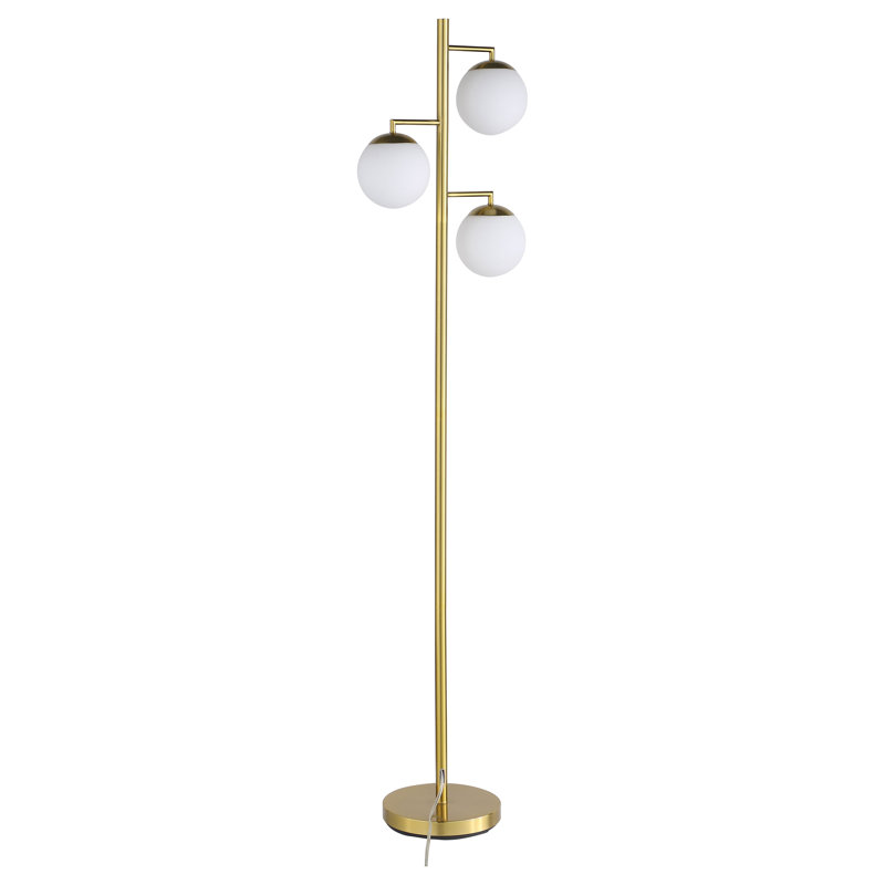 Kasdan Trio Tree Floor Lamp Gold