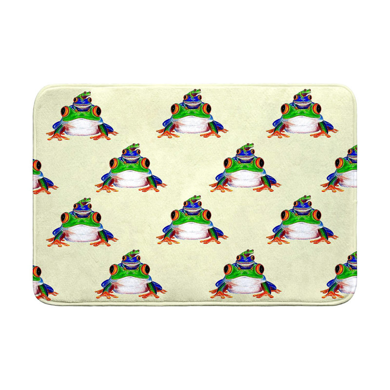 Tapis de bain Stacked Frogs
