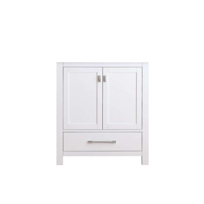 Base de meuble-lavabo 30 po Souther seulement, Blanc