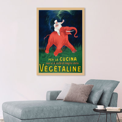 Végétaline by Leonetto Cappiello - Wrapped Canvas Print