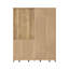 Ransey Manufactured Wood Wardrobe