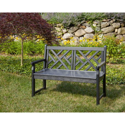 POLYWOOD Chippendale 48" Bench by POLYWOOD