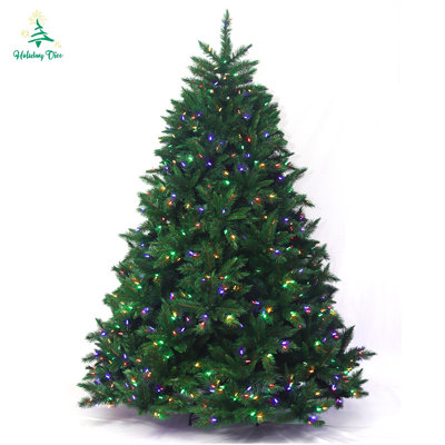 Brunswick Lighted Spruce Christmas Tree
