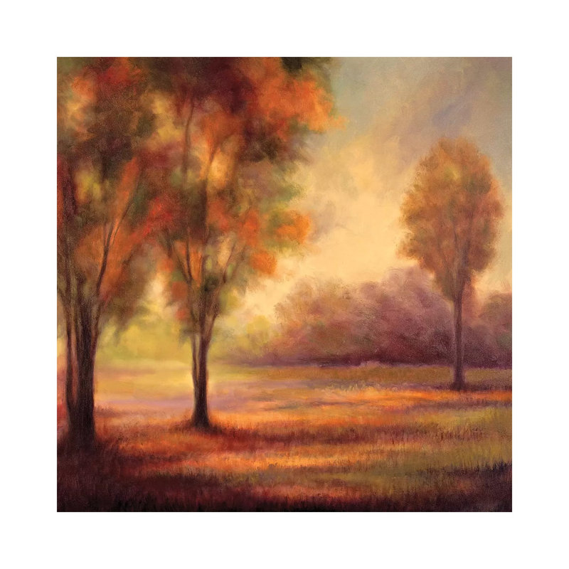 Ethereal II 1 Piece Wrapped Canvas Wall Art, 45.72 cm H x 45.72 cm W x 1.91 cm D
