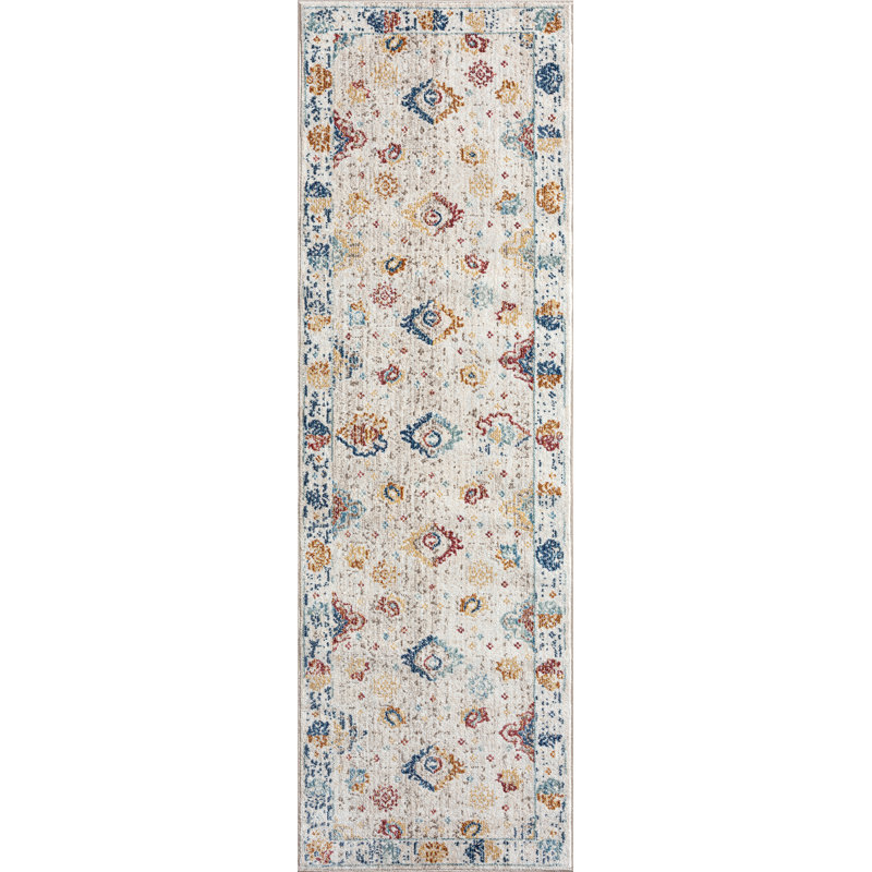 Deundre Oriental Indoor Rug, Runner 2'3" x 7'7"