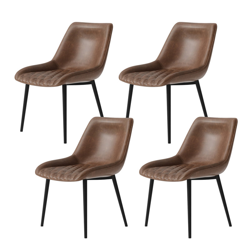 4 With Upholstered Chairs