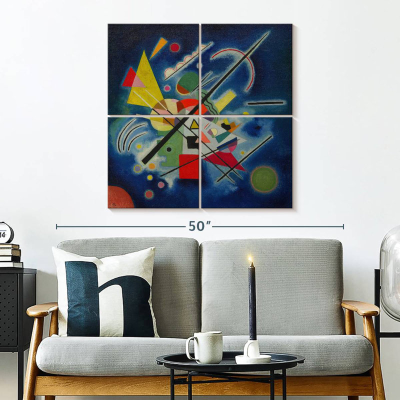 Avery - peinture bleue - 1924, H 32 po x l 32 po