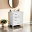 Meuble-lavabo 30 po avec lavabo en céramique