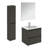 Ambra 23.8'' Single Bathroom Vanity with Ceramic Top-51260082-125004375