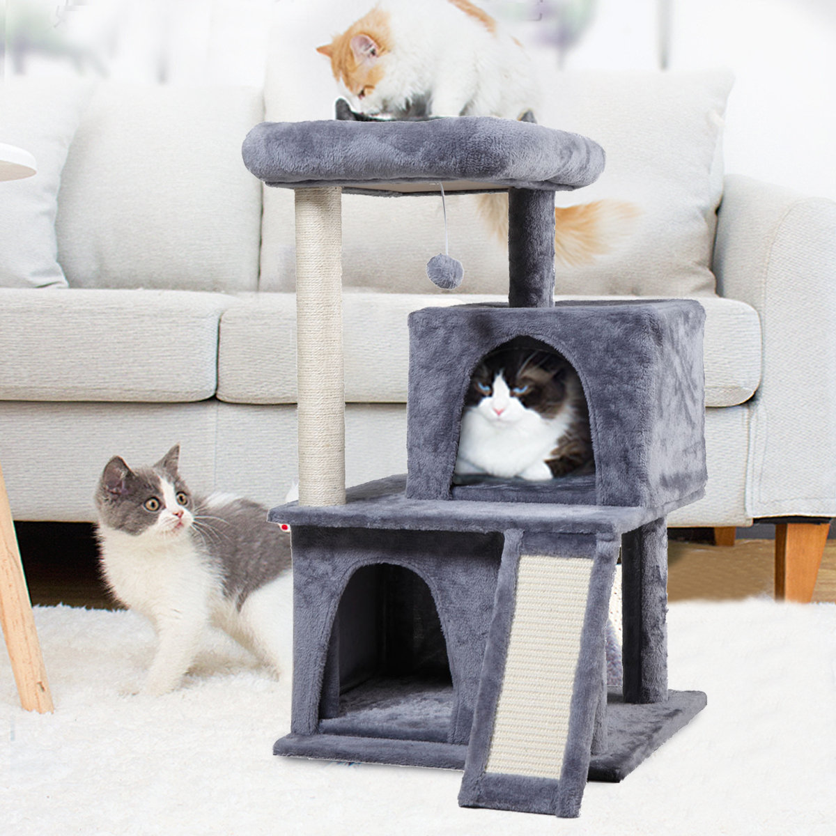 Outdoor cat trees for best sale large cats