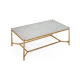 Luxe Glass Coffee Table