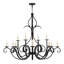 Luminaire suspendu style bougie 40 lumières Cypress