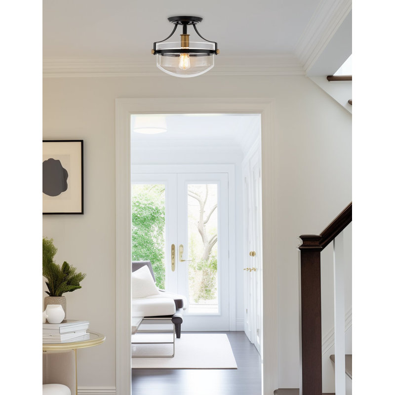 Kovac Glass Semi Flush Mount