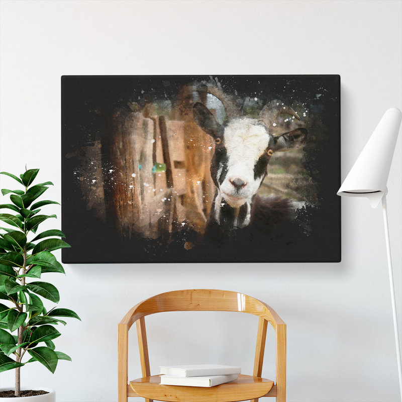 Goat Vol.1 - Wrapped Canvas, 35cm H x 50cm W x 3cm D