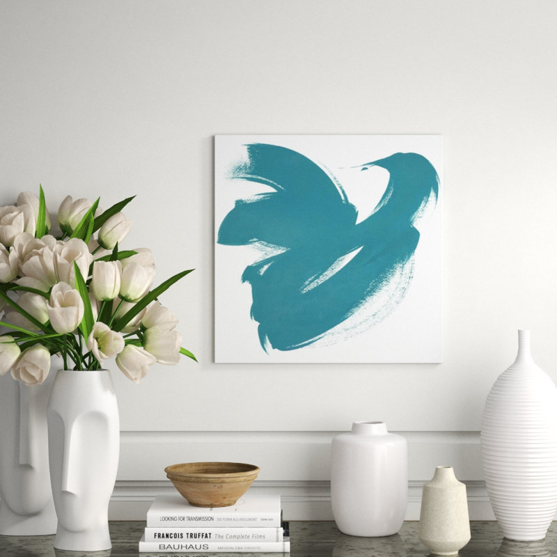 Color Rush III Print by Janice Sadler, Brush Gel, 20" H x 20" W