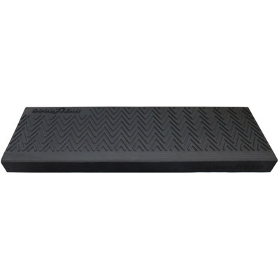 Moderna Black Stair Tread - 9.75" x 29.75"
