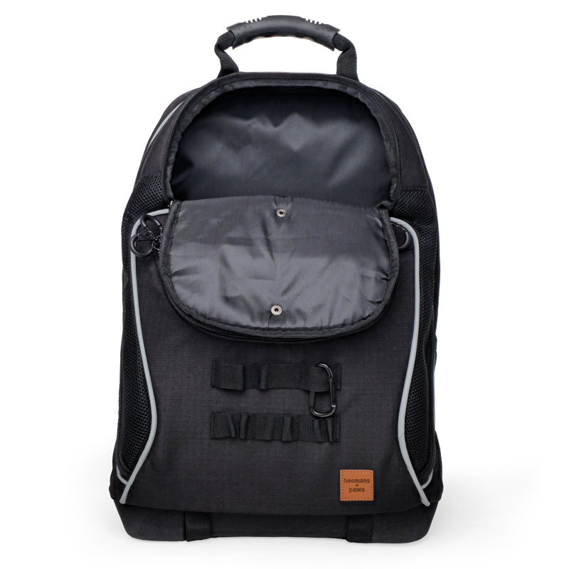 Sac à dos pour animaux de compagnie Adventure-Ready avec ventilation, base renforcée et boucles de fixation pour équipement