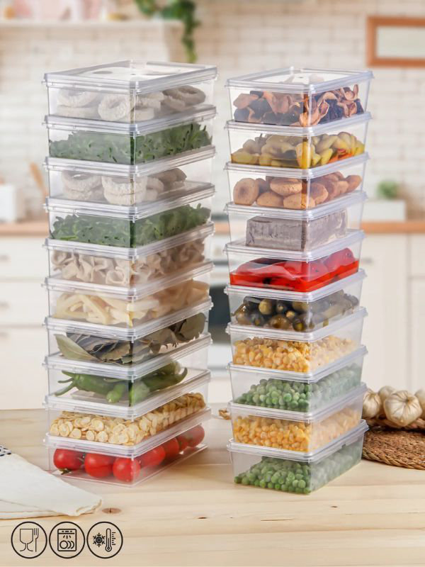 Ensemble de boîtes de rangement (20 pièces)