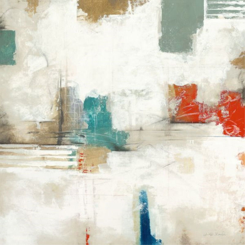 Modern Scope I Print by Lillie Barlow, Knife Gel, 40" H x 40" W x 1.5" D